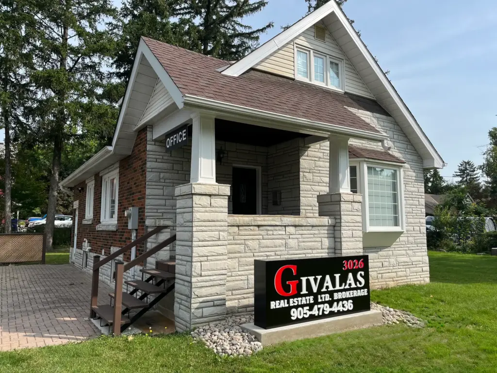 Image of the Givalas Reatl Estate Brokerage office.